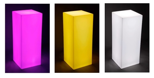 Светильник Колонна 45х110 питание от сети 220В, RGB