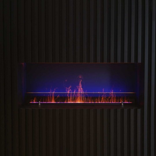 Электроочаг Schönes Feuer 3D FireLine 1200 Blue (с эффектом cинего пламени) в Чите