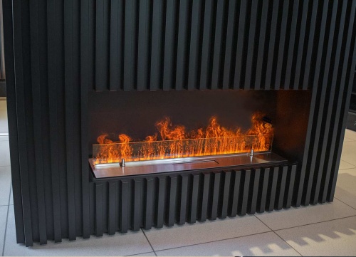 Электроочаг Schönes Feuer 3D FireLine 1000 Pro со стальной крышкой в Чите
