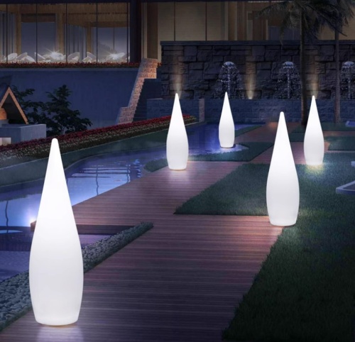 Светильник Капля 36х120 питание от 220В, RGB