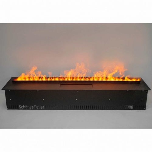 Электроочаг Schönes Feuer 3D FireLine 1000 со стальной крышкой в Чите